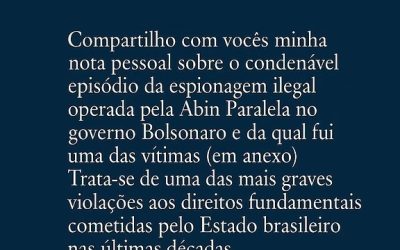 Nota de solidariedade ao Professor Evandro Menezes Carvalho